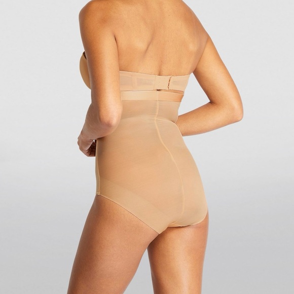 SKIMS Barely There High-Waist Brief - Sand - Picture 3 of 10